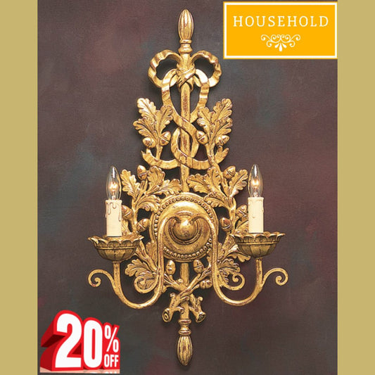 Royal Carved Wall Lamp