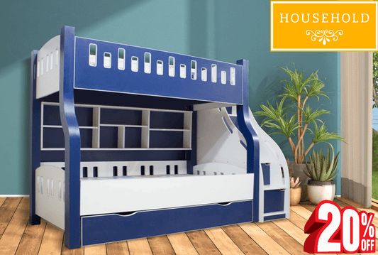 Blue Bird Bunk Bed - Household Item