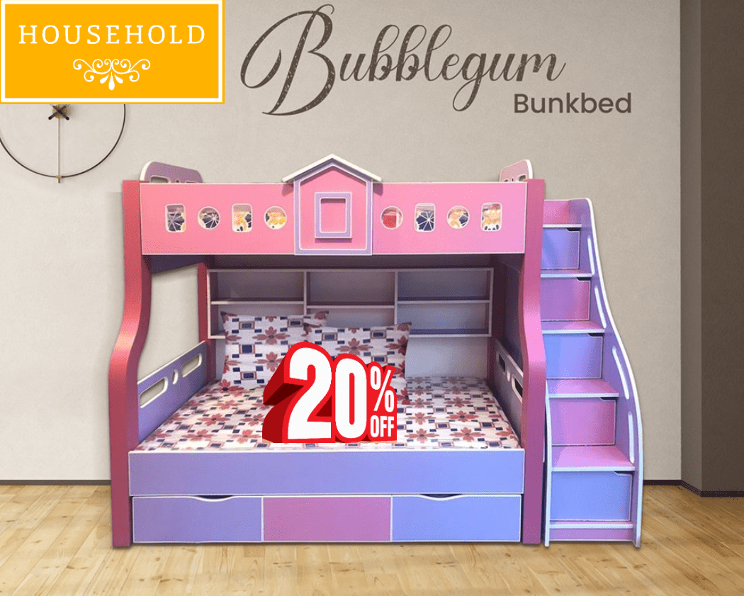 Bubblegum Bunkbed - Household Item