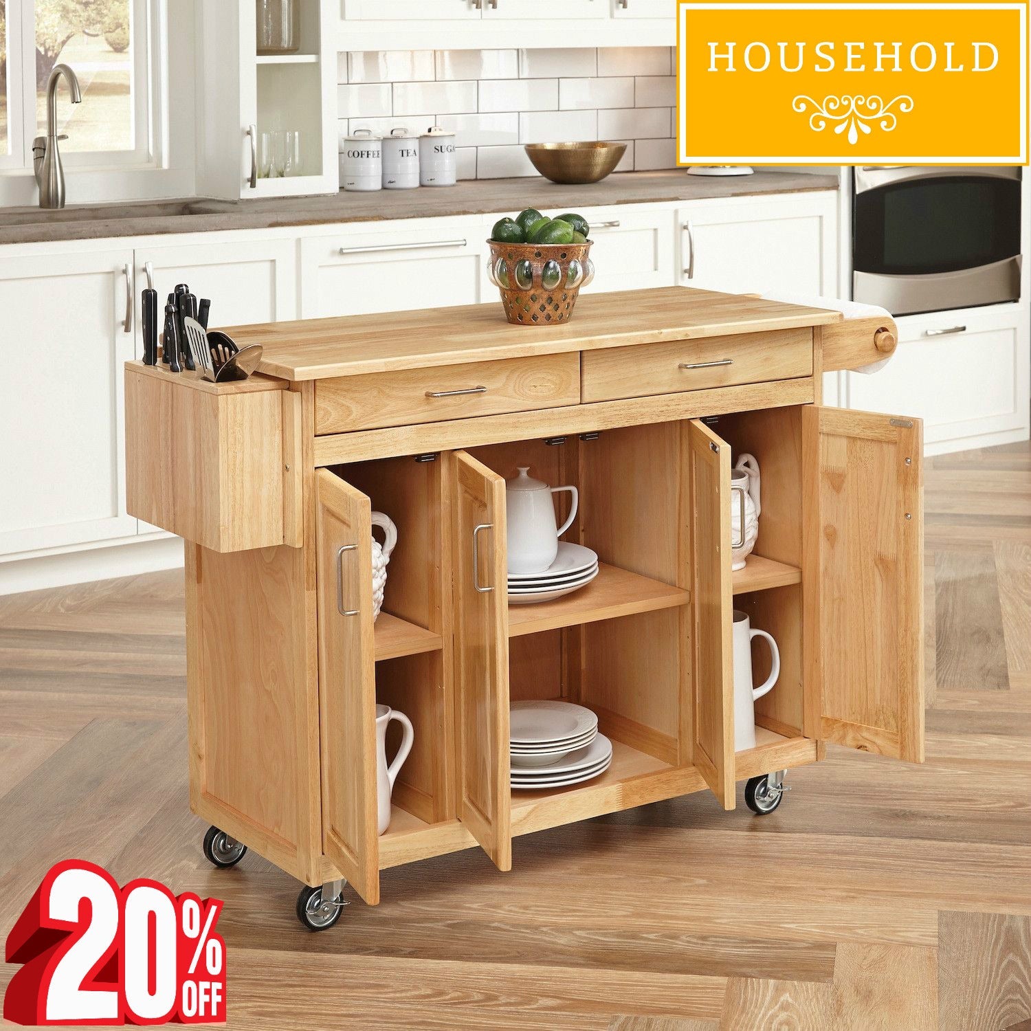 Collins Kitchen Cart Moveable - Household Item