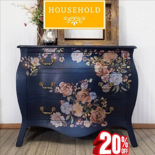 Enquire Hand - painted Chester of Three Drawer - Household Item