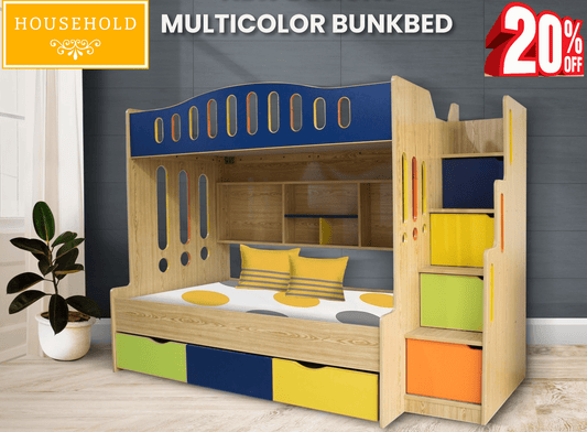 Multi Color Bunk Bed - Household Item