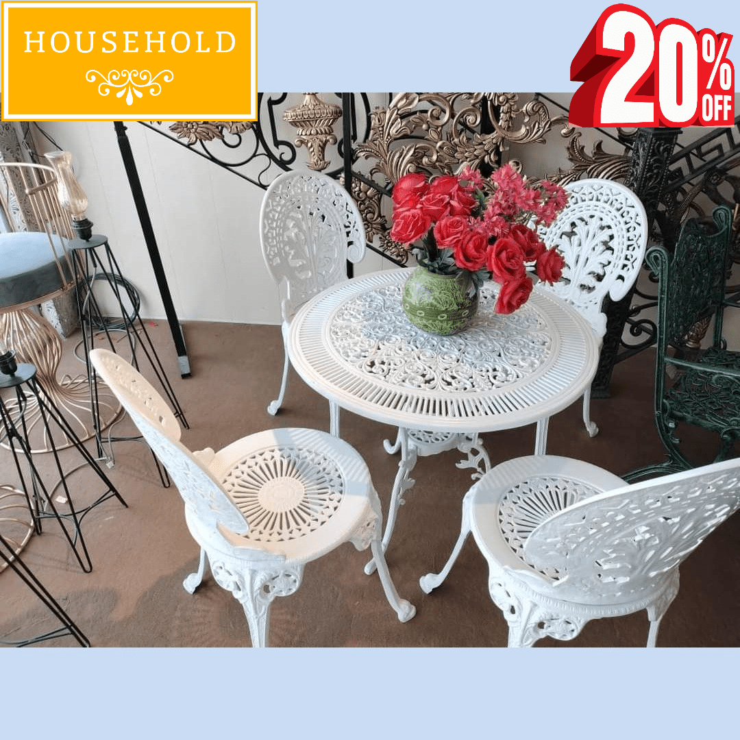 Victorian Cast Patio Set - Household Item