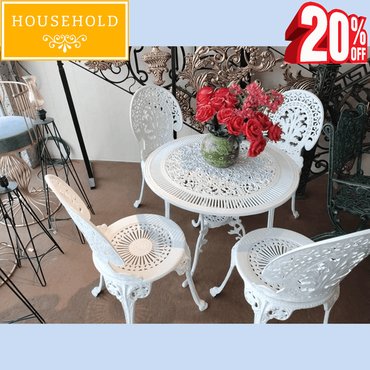Victorian Cast Patio Set - Household Item